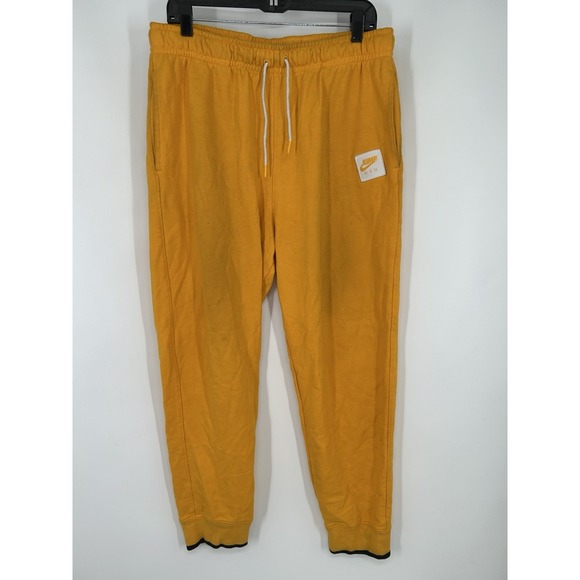 Air Jordan Nike Terry Cloth Towel Joggers Sweatpants Gold Classics CV2249-739 XL - Picture 1 of 8